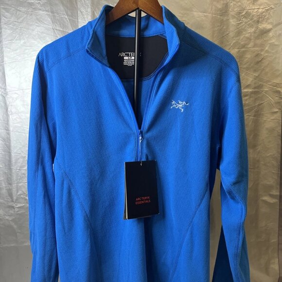 Arc'teryx Other - ARCTERYX DELTA LT JACKET - MEN'S - SMALL - HALF ZIP - BLUE - DISCONTINUED - NWT